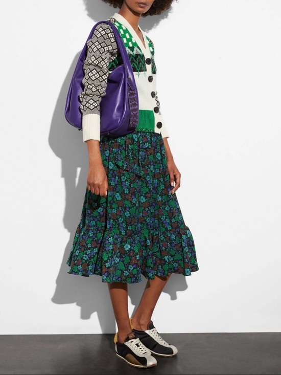 Coach 1941 Bandit Hobo Bag in Purple - Picture 10 of 11